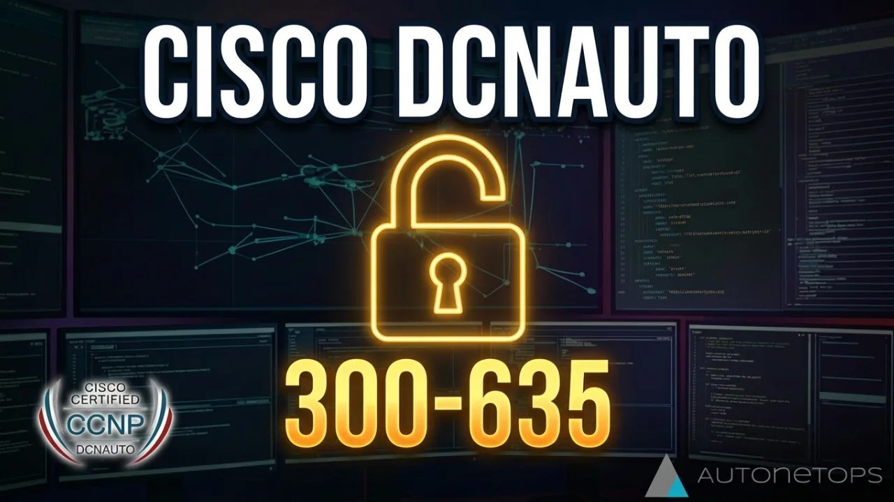 CCNP DCNAUTO 300-635 — Curso de automação de redes